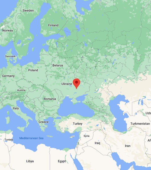 ukraine location